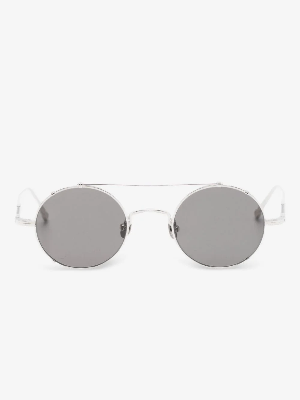 round-frame sunglasses - 1