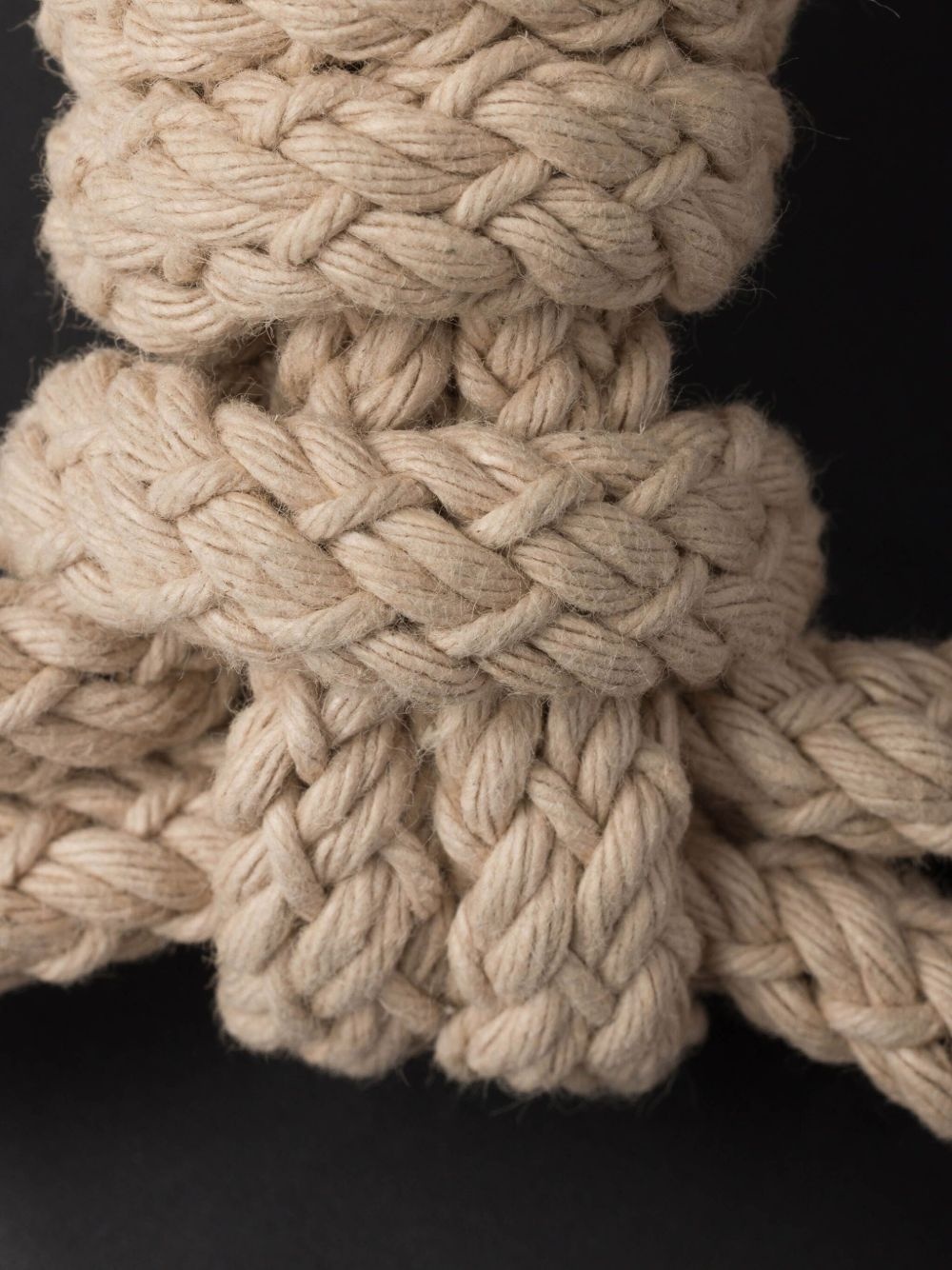 knotted rope-detail sandals - 6