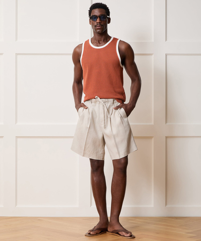 Tipped Luxe Mesh Tank 5