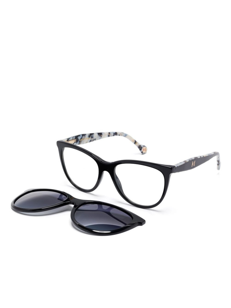 CAROLINA HERRERA clip-on glasses outlook