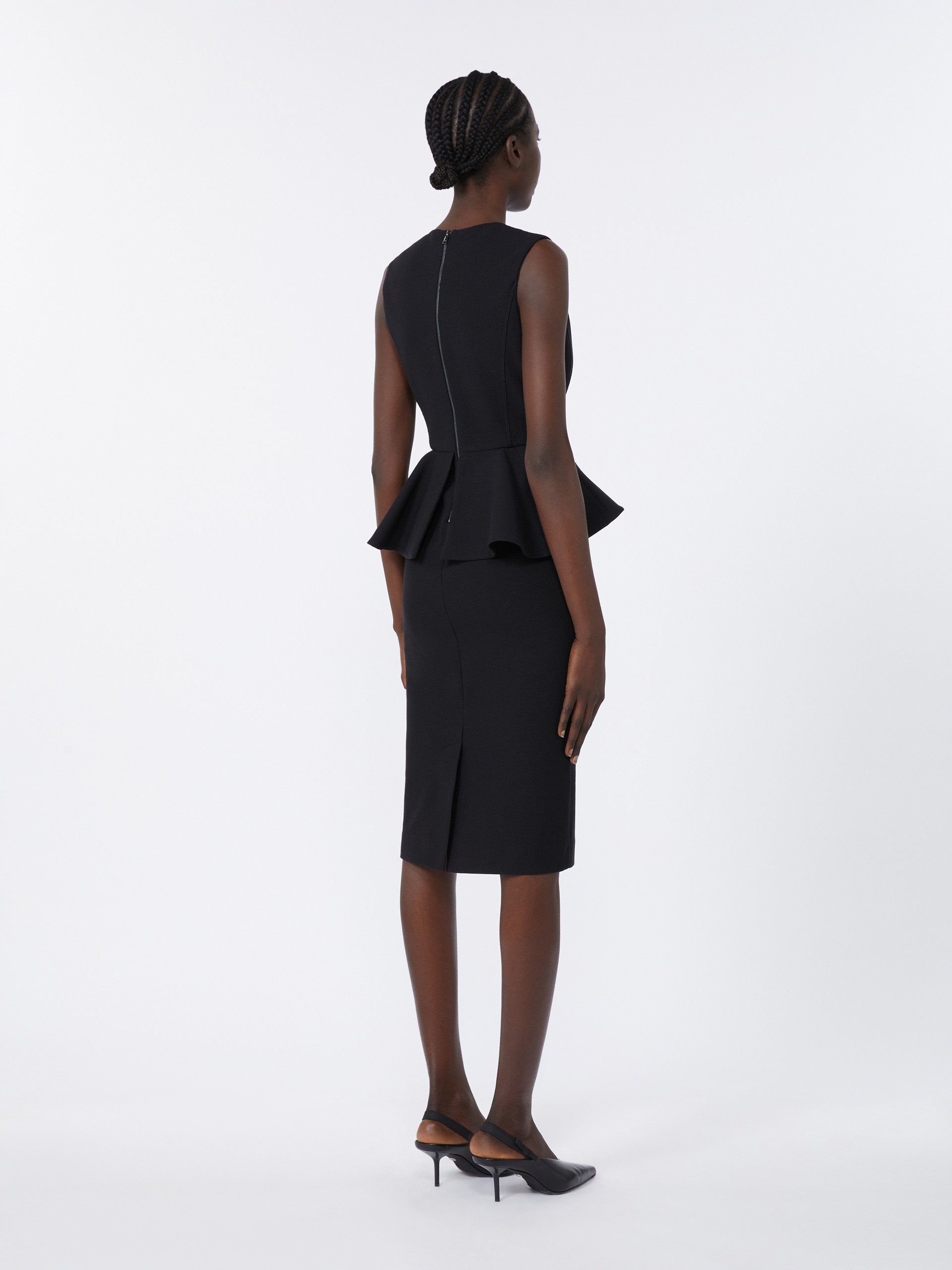 COSMOS Technical-jersey sheath dress - 4