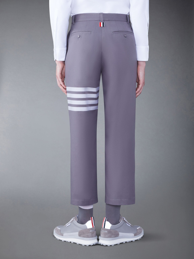 Thom Browne Cotton 4-Bar Straight Leg Trouser outlook