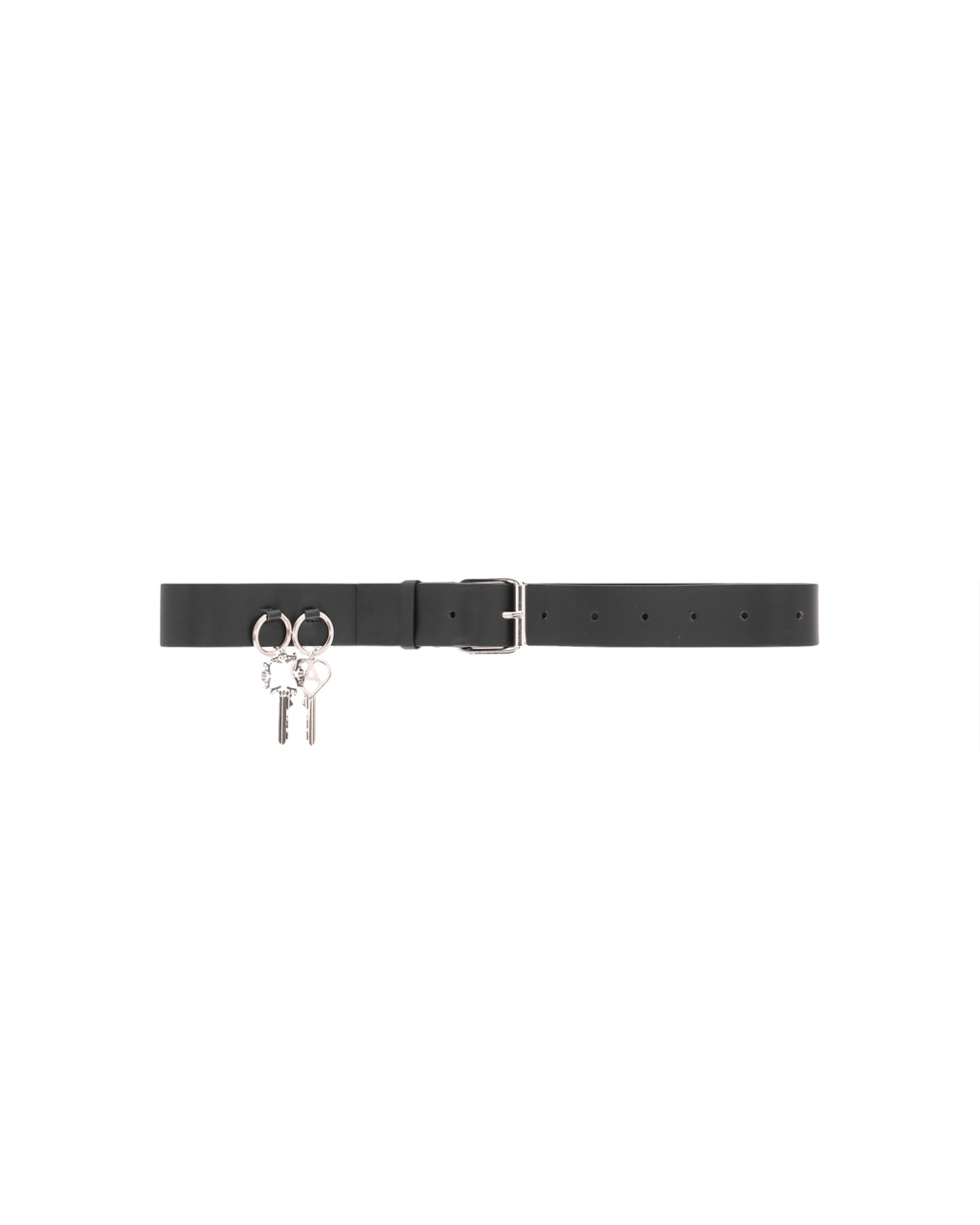 LEATHER BELT WITH KEY CHARMS - 2