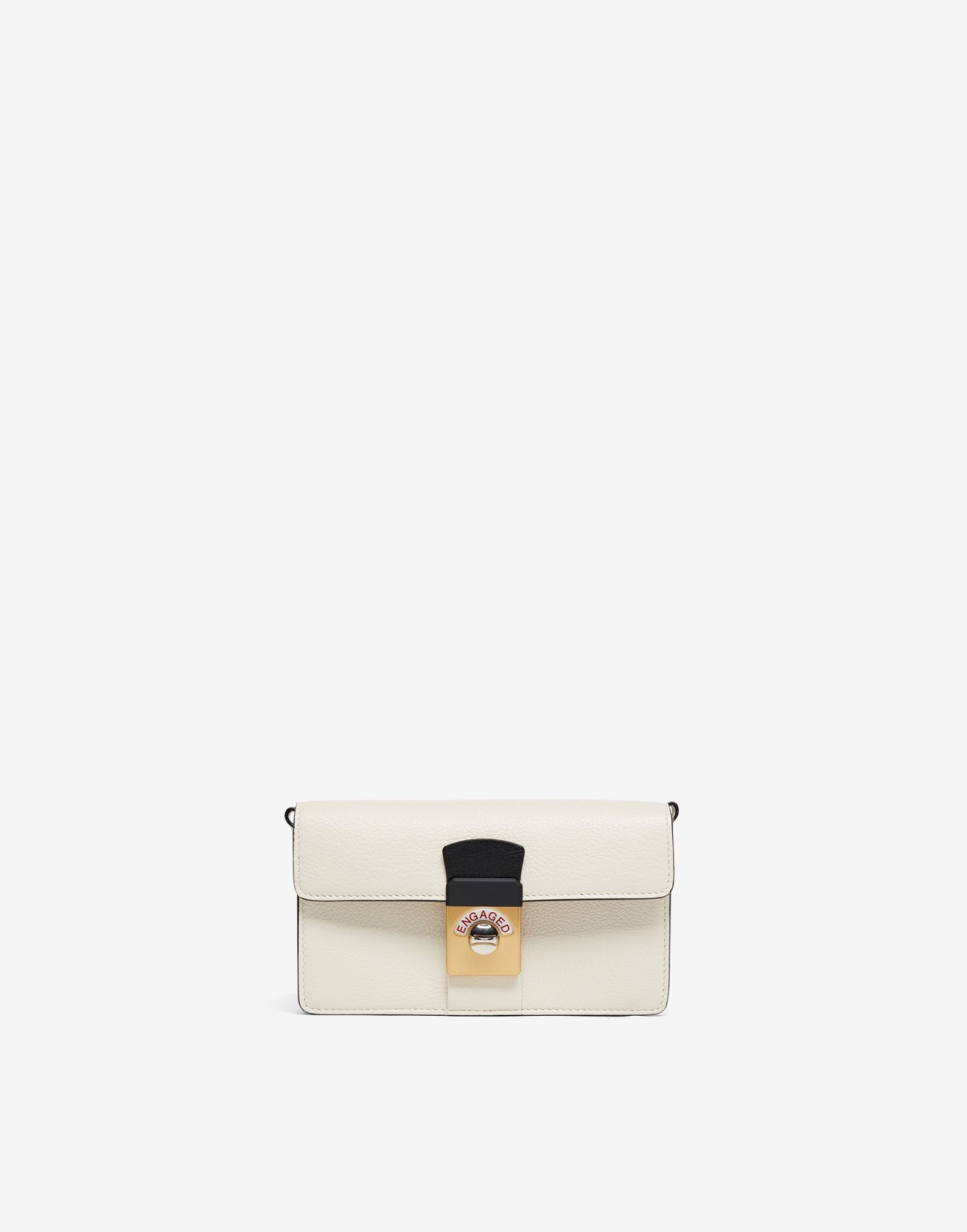 New Lock mini double flap clutch bag - 1