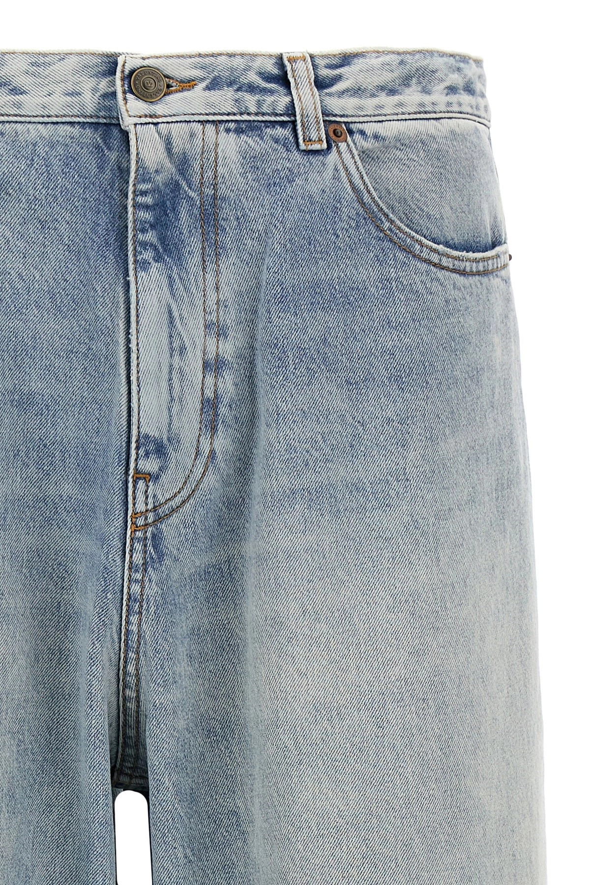 Valentino Garavani turn-up jeans - 3