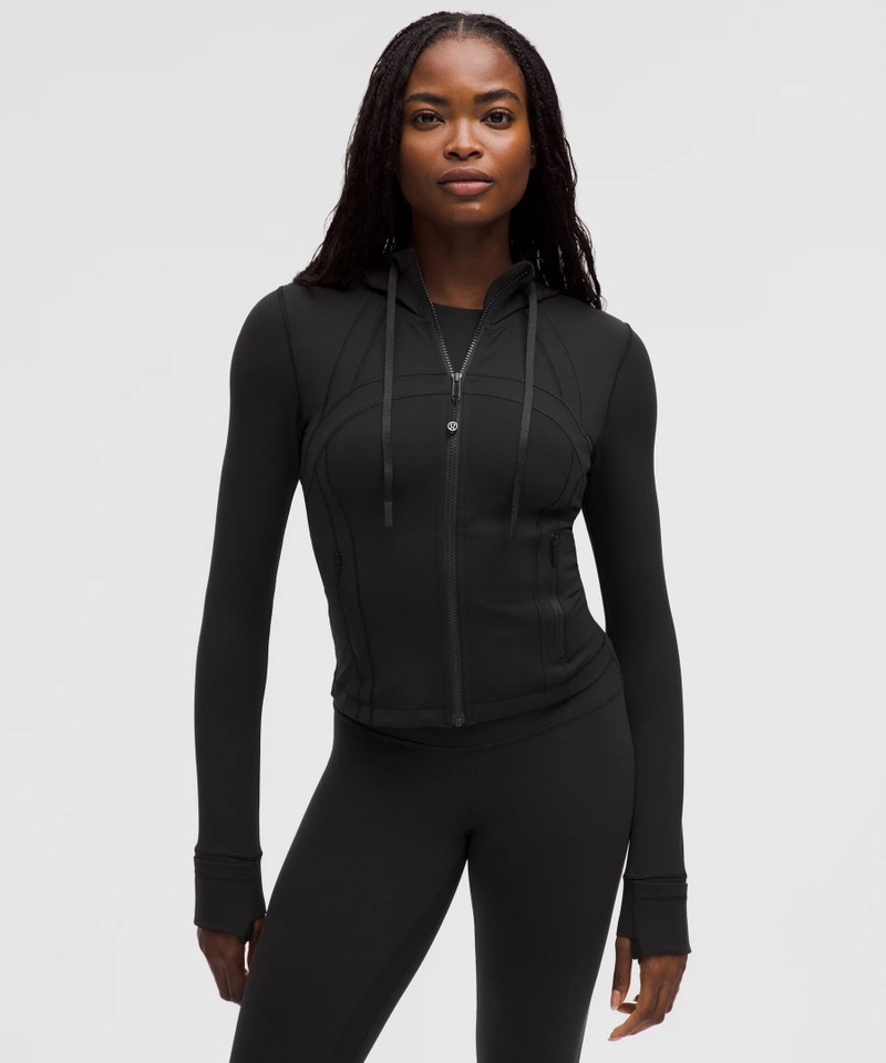 Define Cropped Hooded Jacket *Nulu 1