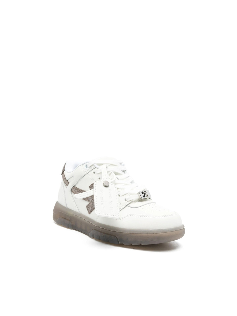 Off-White White/Gray Out Of Office Metal outlook