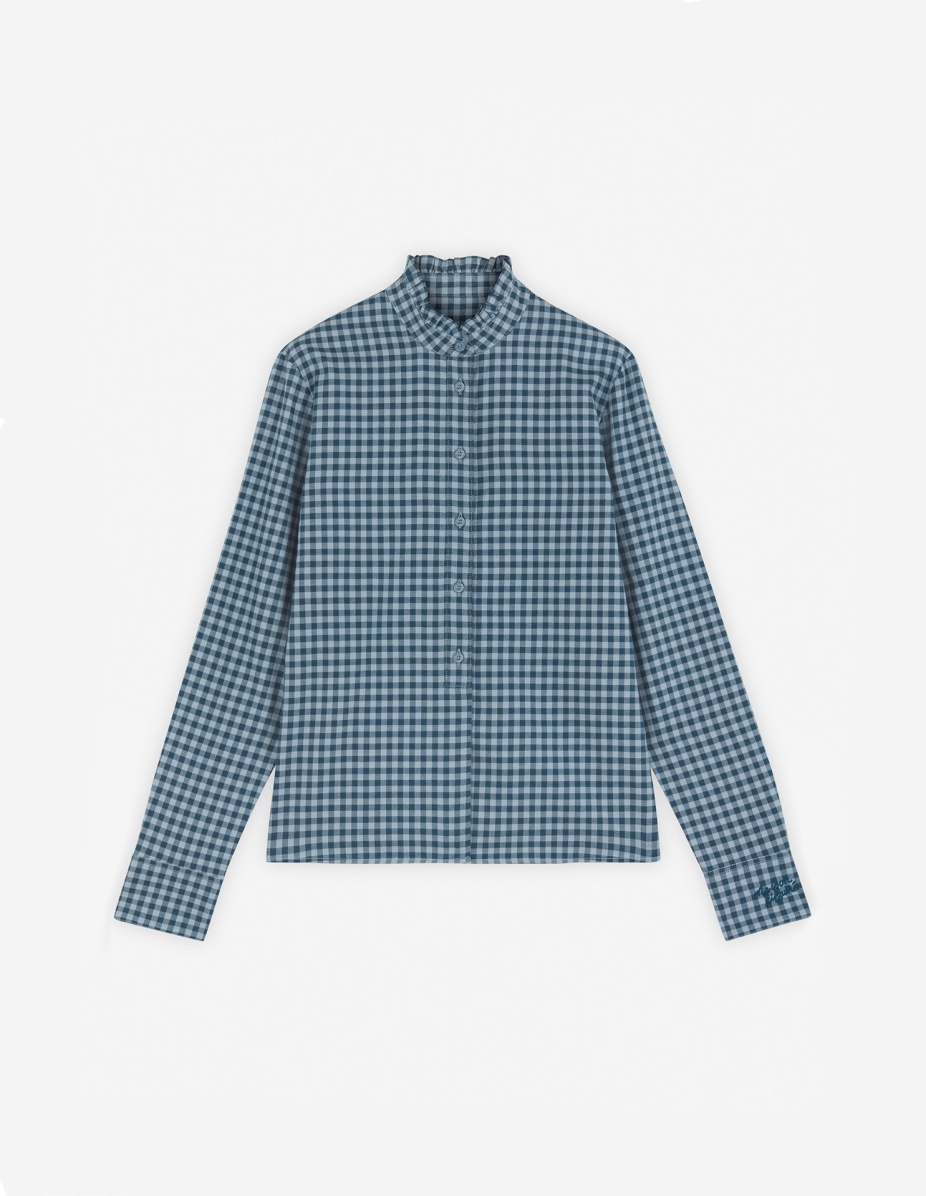 CRAFT DETAIL SHRUNKEN SHIRT - 1