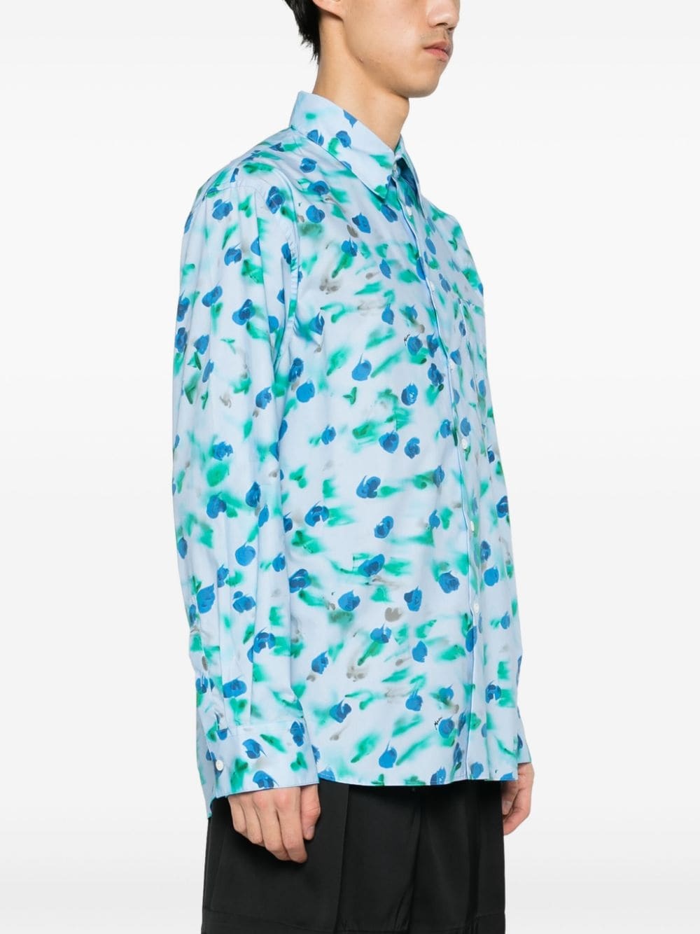 Reverie-print cotton shirt - 3