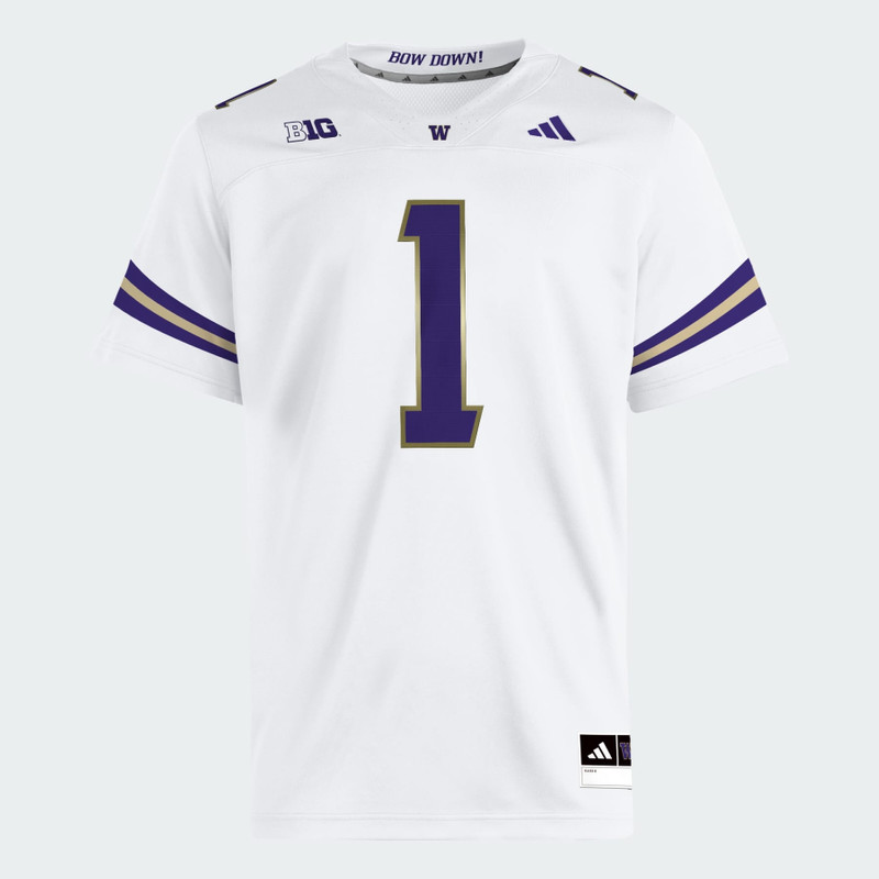 Washington Huskies Premier Away Football Jersey 1