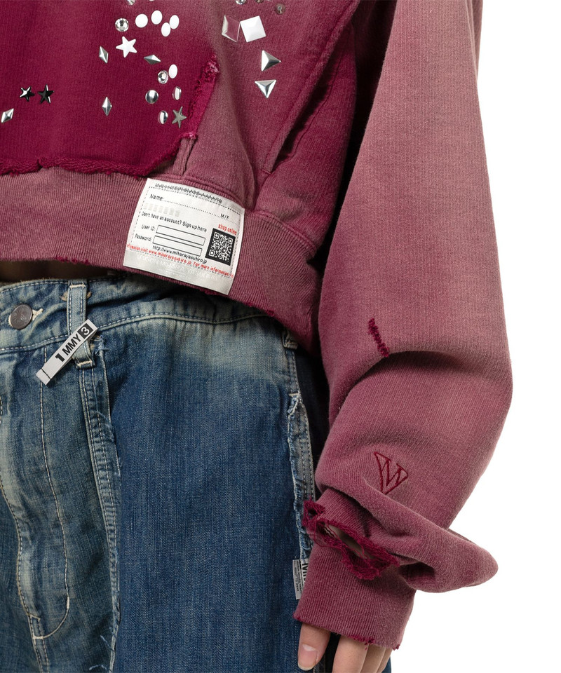 Sun Faded Like Embellished Hoodie 22