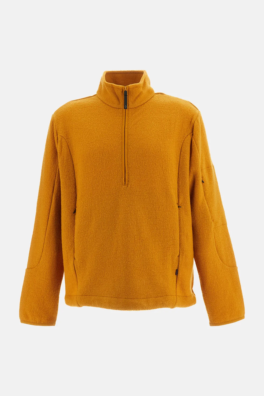 OFF-RACE WOOL-BOILED HALF-ZIP JERSEY - 1