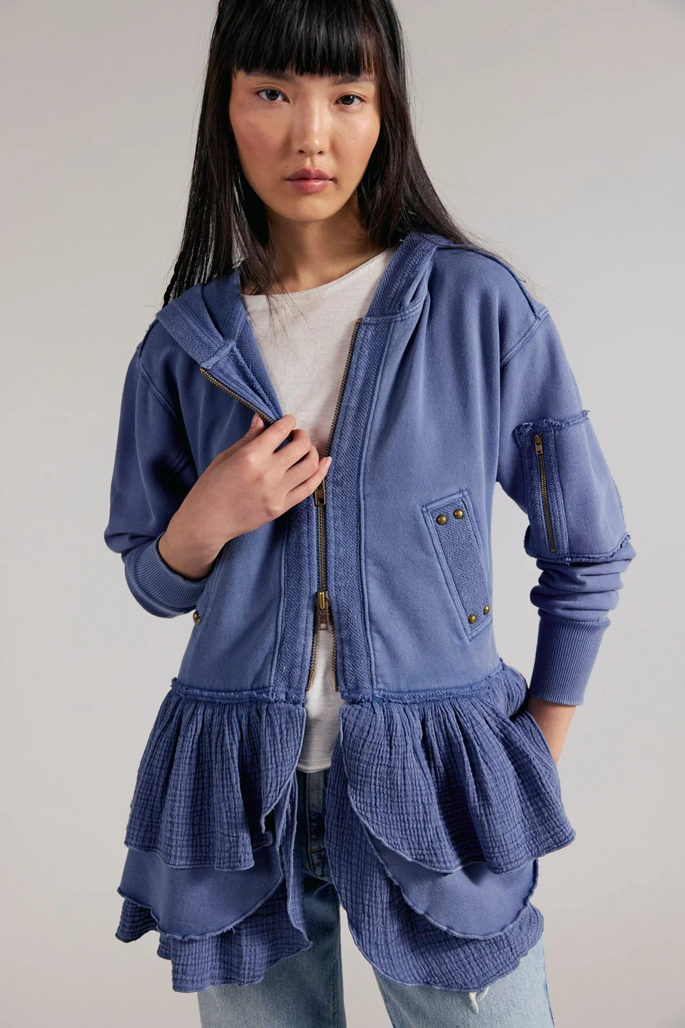 Piece Of Cake Zip-Up Cardi - 1