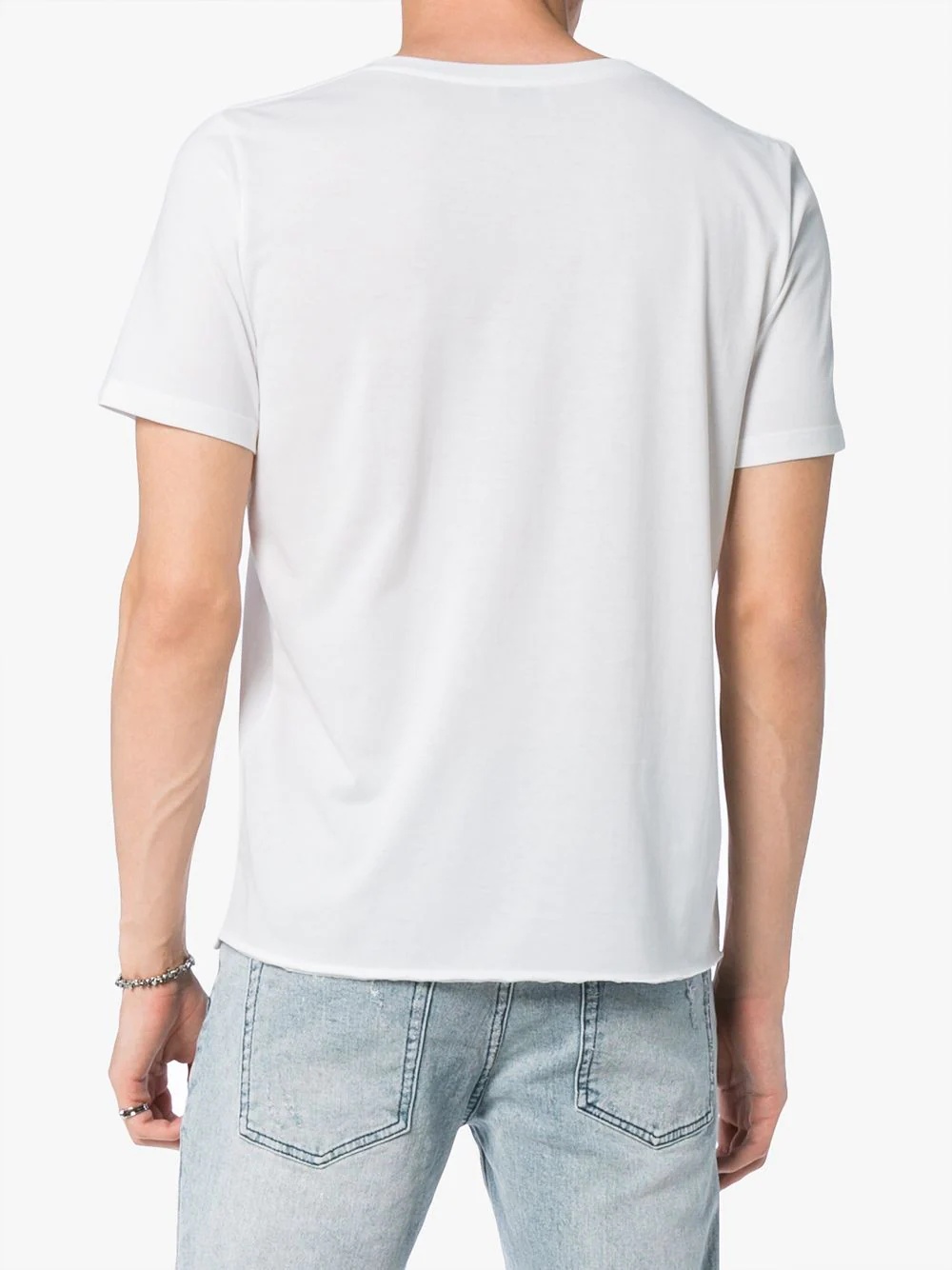 logo print T-shirt - 4