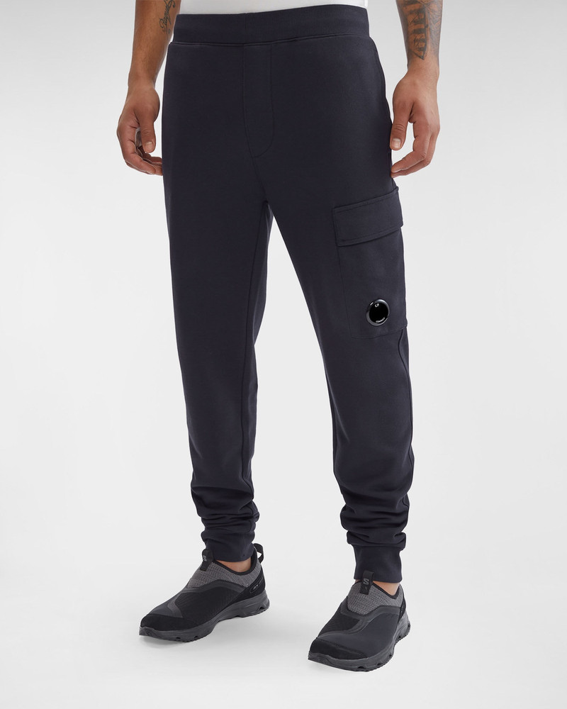 C.P. Company Diagonal Raised Fleece Sweatpants outlook