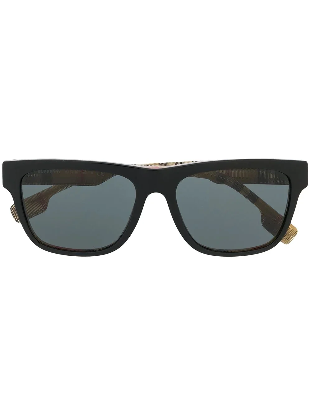 Vintage Check square frame sunglasses - 1
