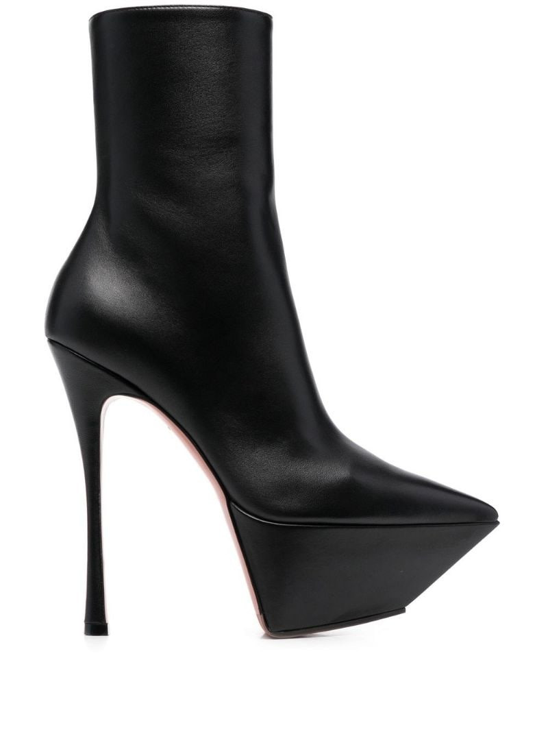 Amina Muaddi Yigit 150mm ankle boots outlook