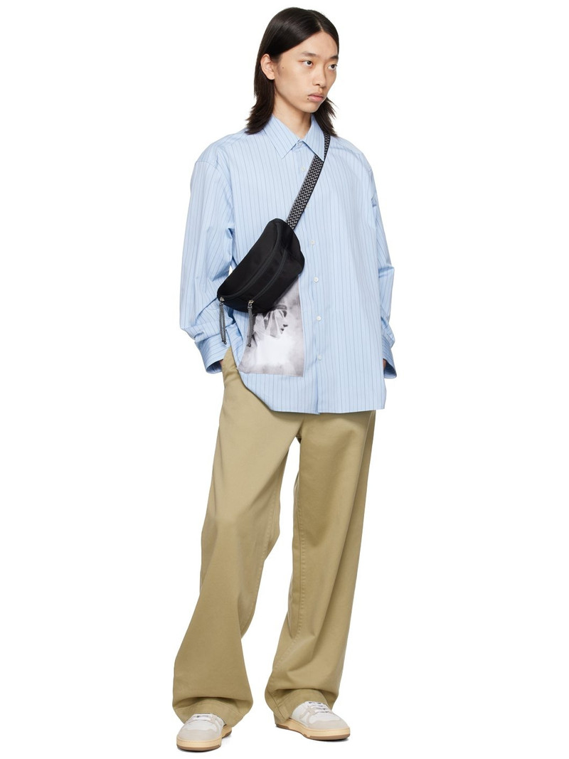 Lanvin Blue Archives Print Shirt outlook