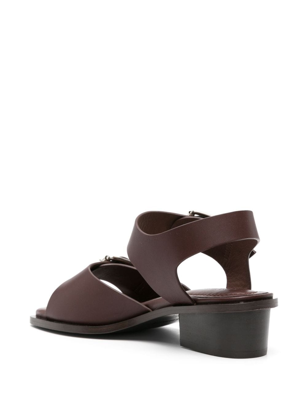 35mm buckled leather sandals - 3