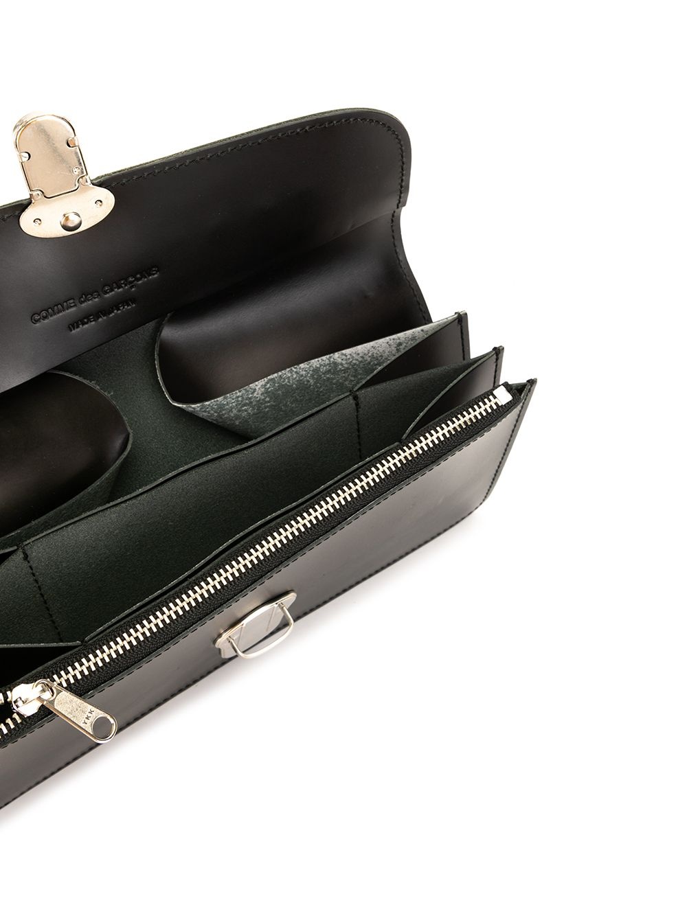 studded leather wallet - 3