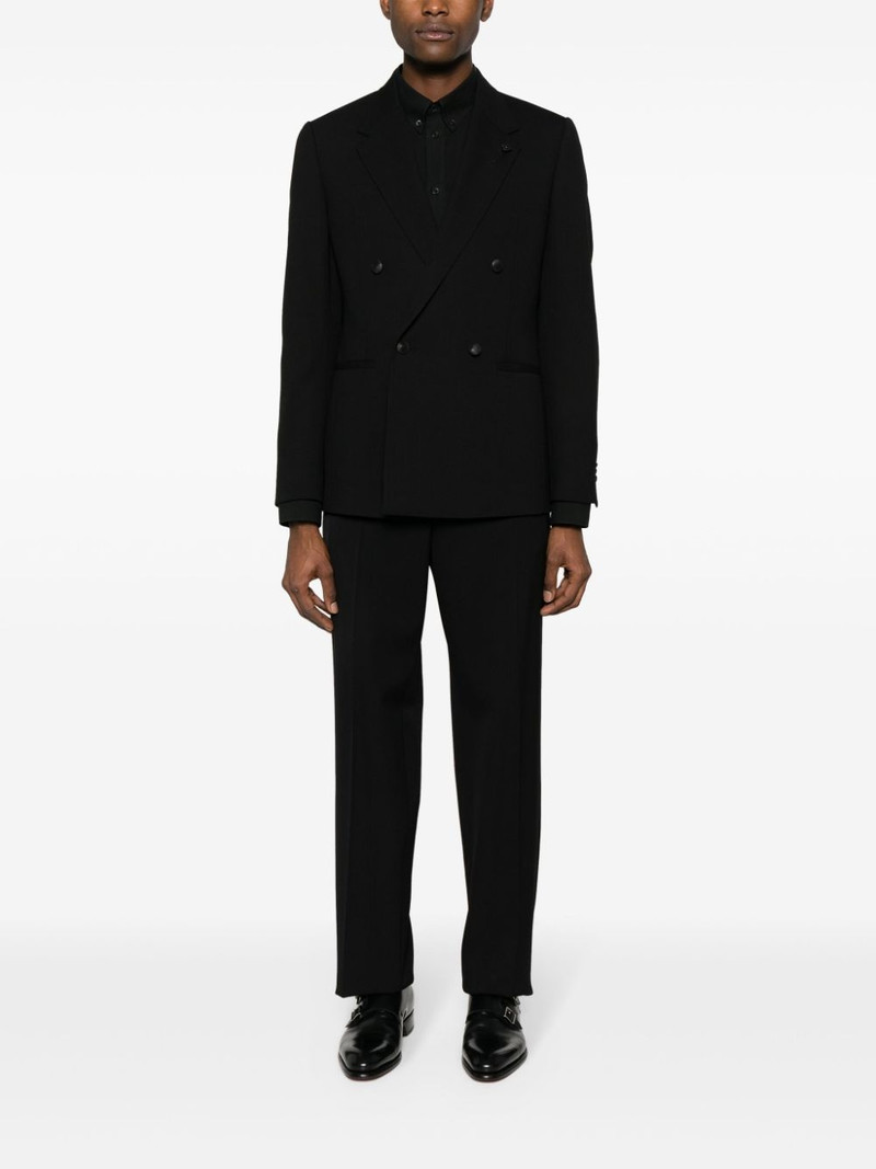 LARDINI double-breasted blazer outlook