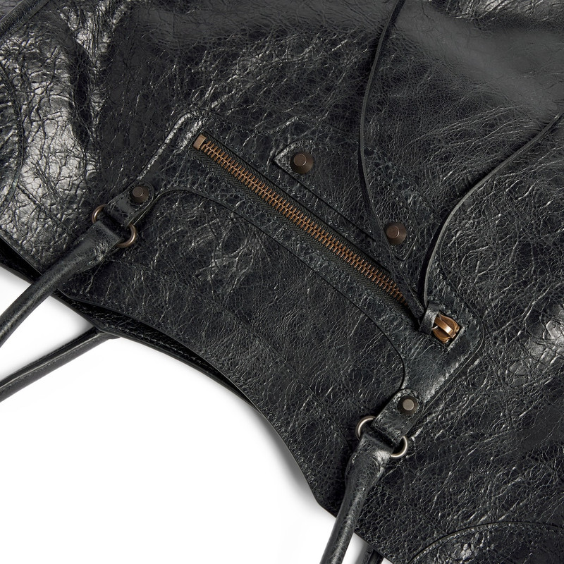 Women's Le City Tote Bag Medium in Black 5
