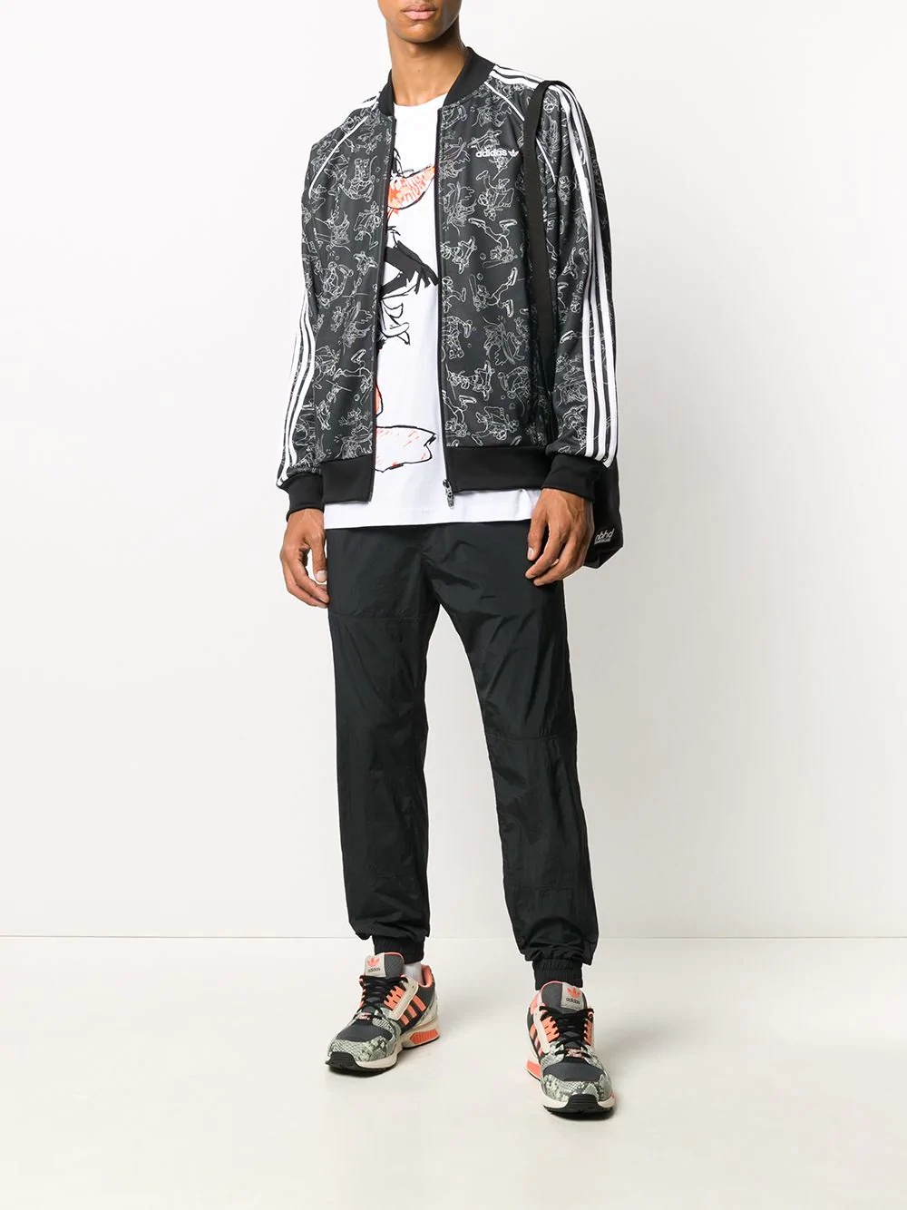 Goofy-print bomber jacket - 2