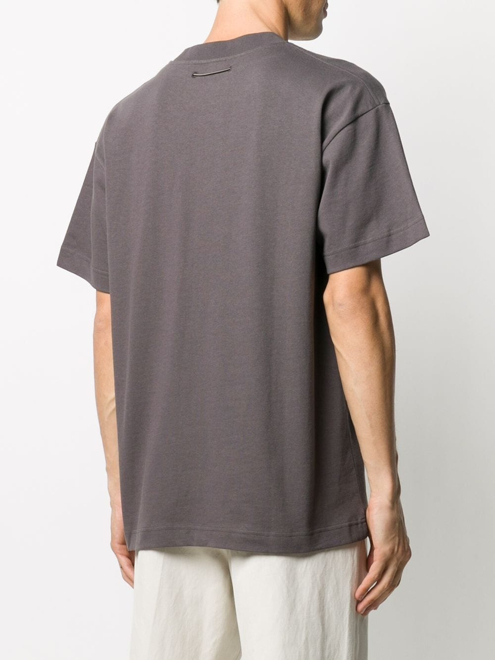 drawstring detail T-shirt - 4