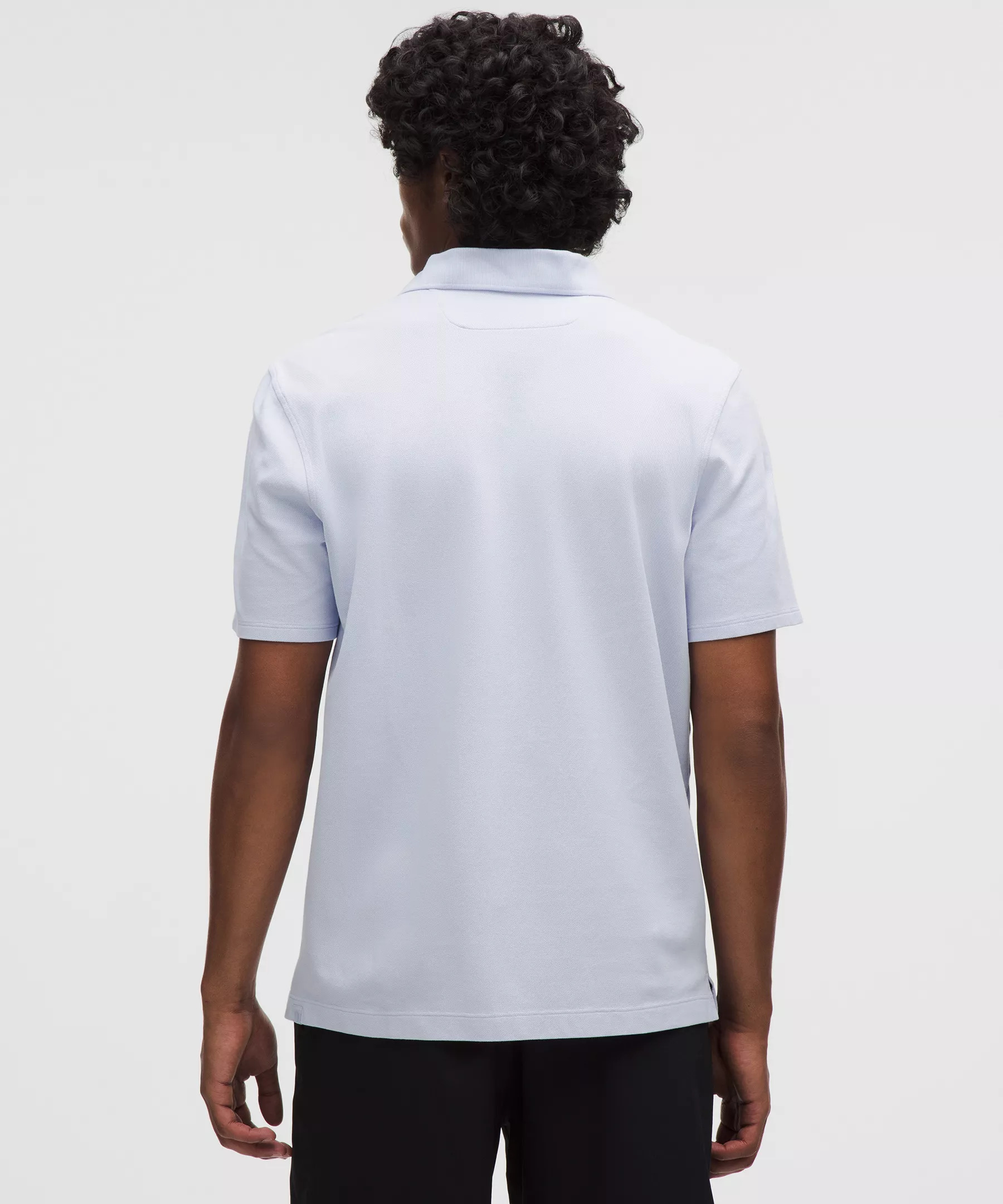 Cotton Pique Short-Sleeve Polo Shirt - 3