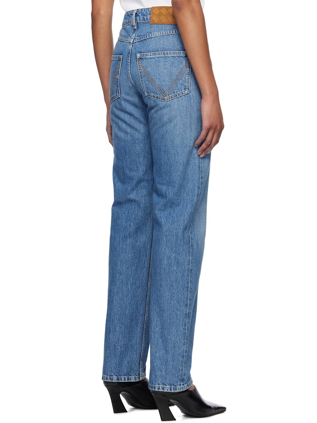 Blue Boyfriend Jeans - 3