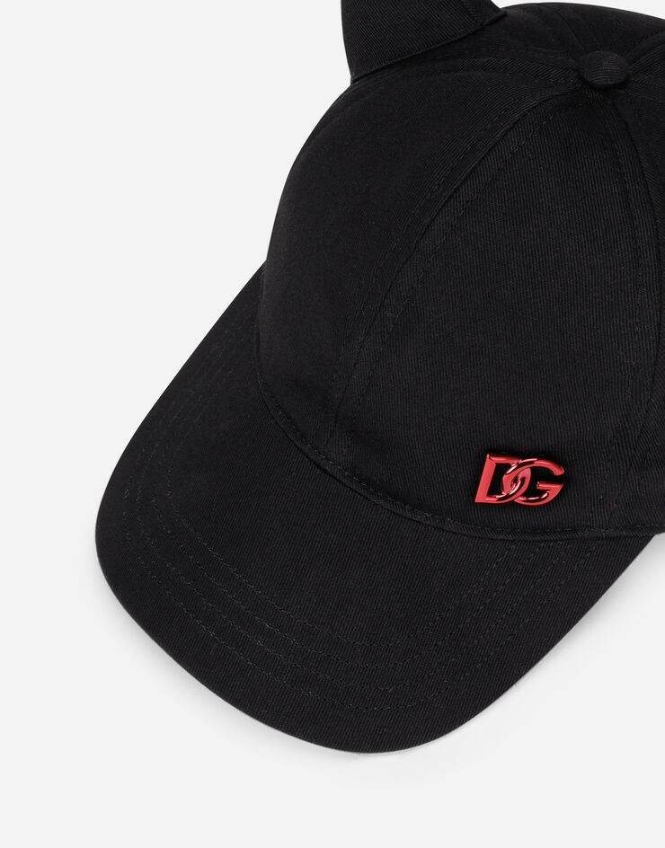 Baseball cap with metal DG logo - 2