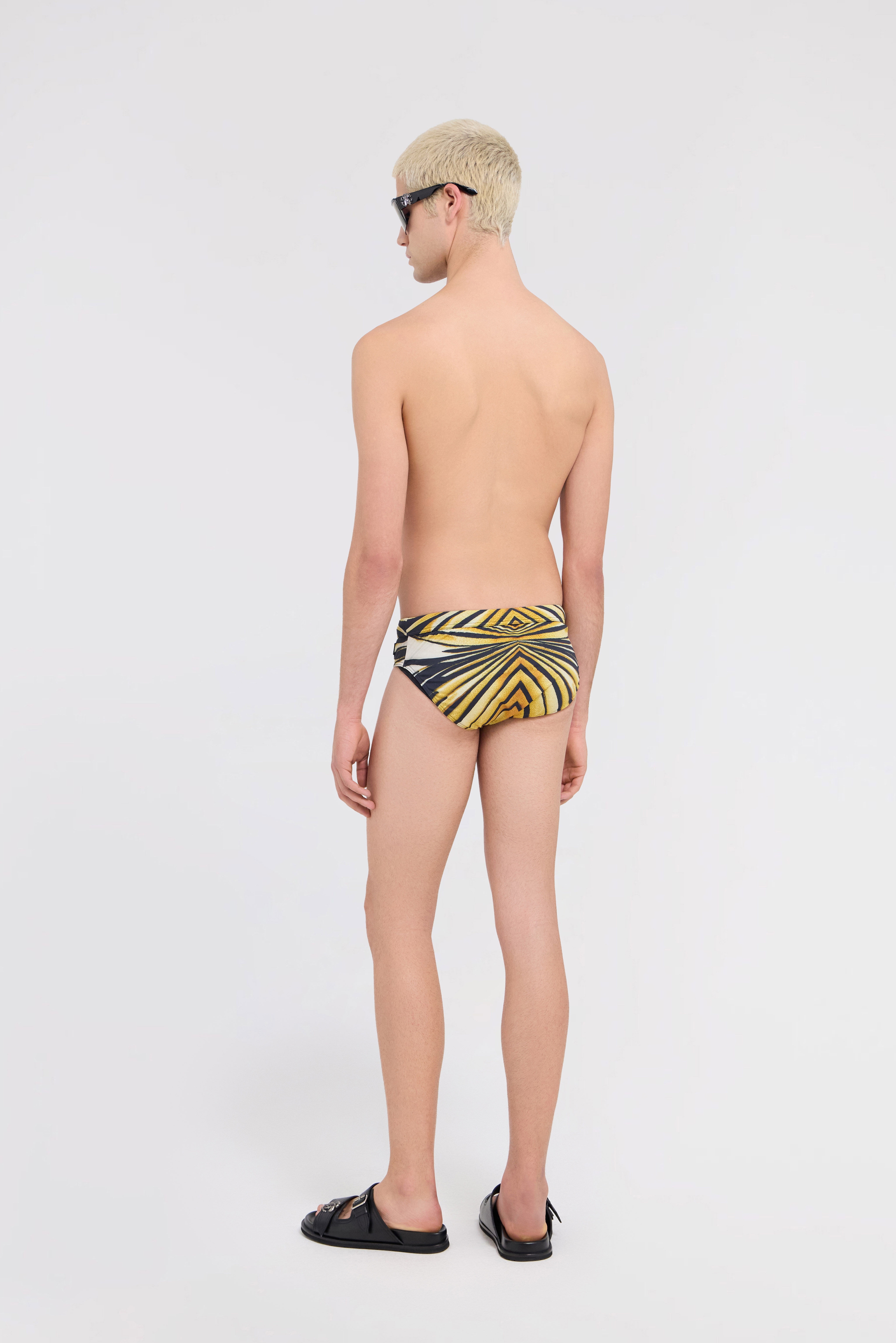 Ray Of Gold Print Sea Brief - 4