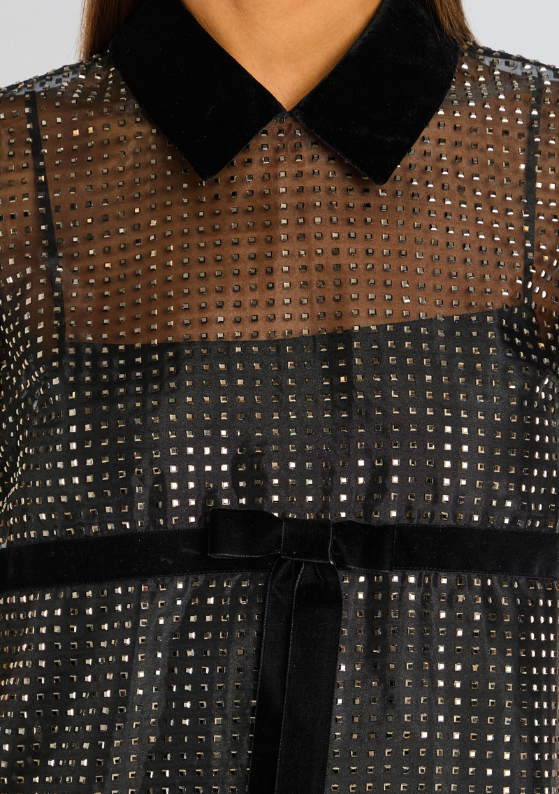 RETROFÊTE MERYL EMBELLISHED DRESS outlook