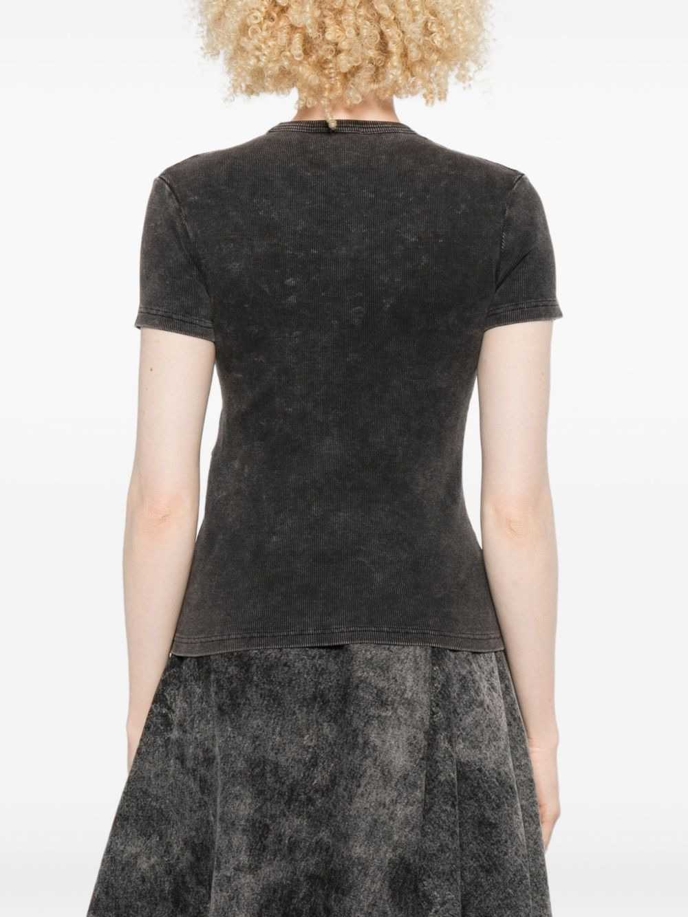 logo-embroidered T-shirt - 4