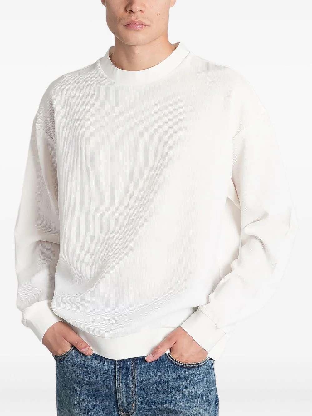 crew-neck sweatshirt - 1