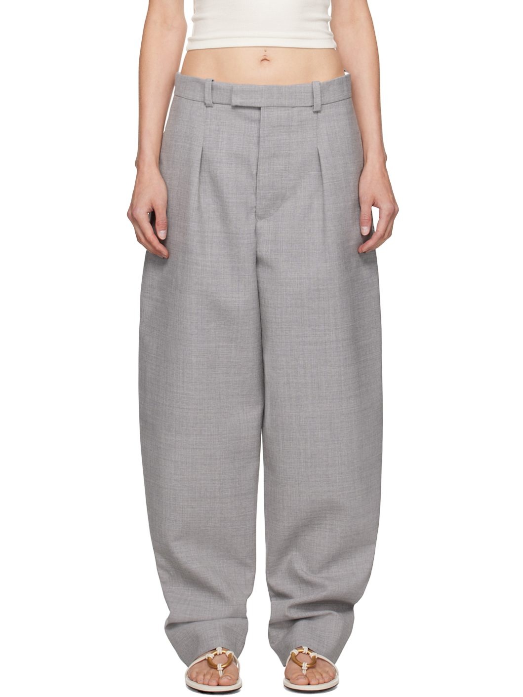 Gray Hailey Bieber Edition HB Trousers - 1