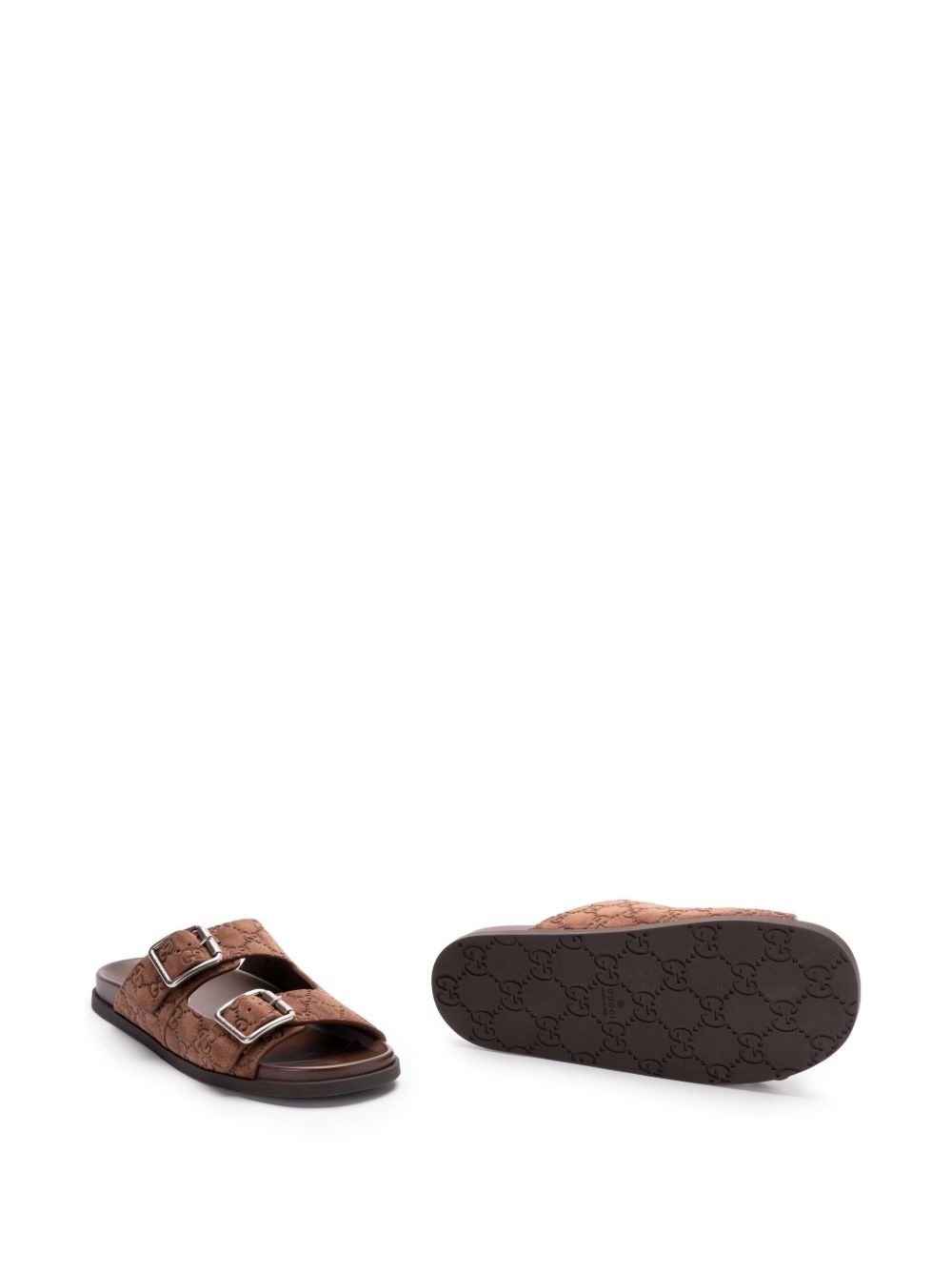 leather slides - 4