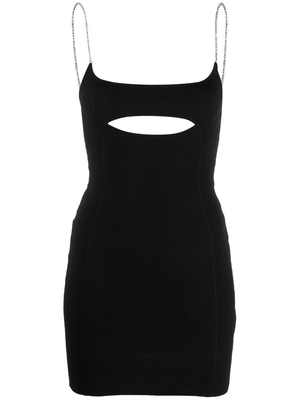 cut-out minidress - 1