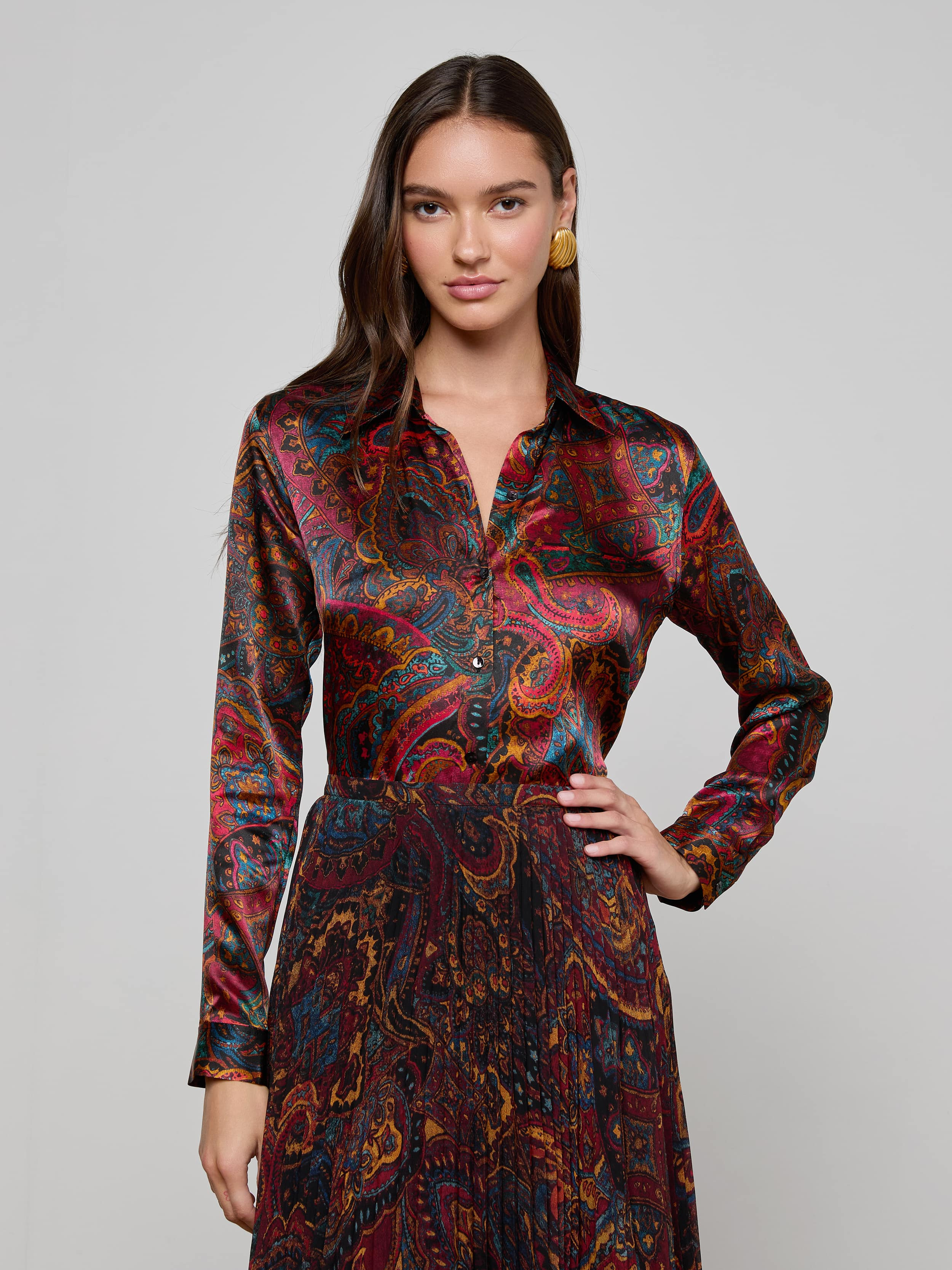 Tyler Silk Blouse - 2