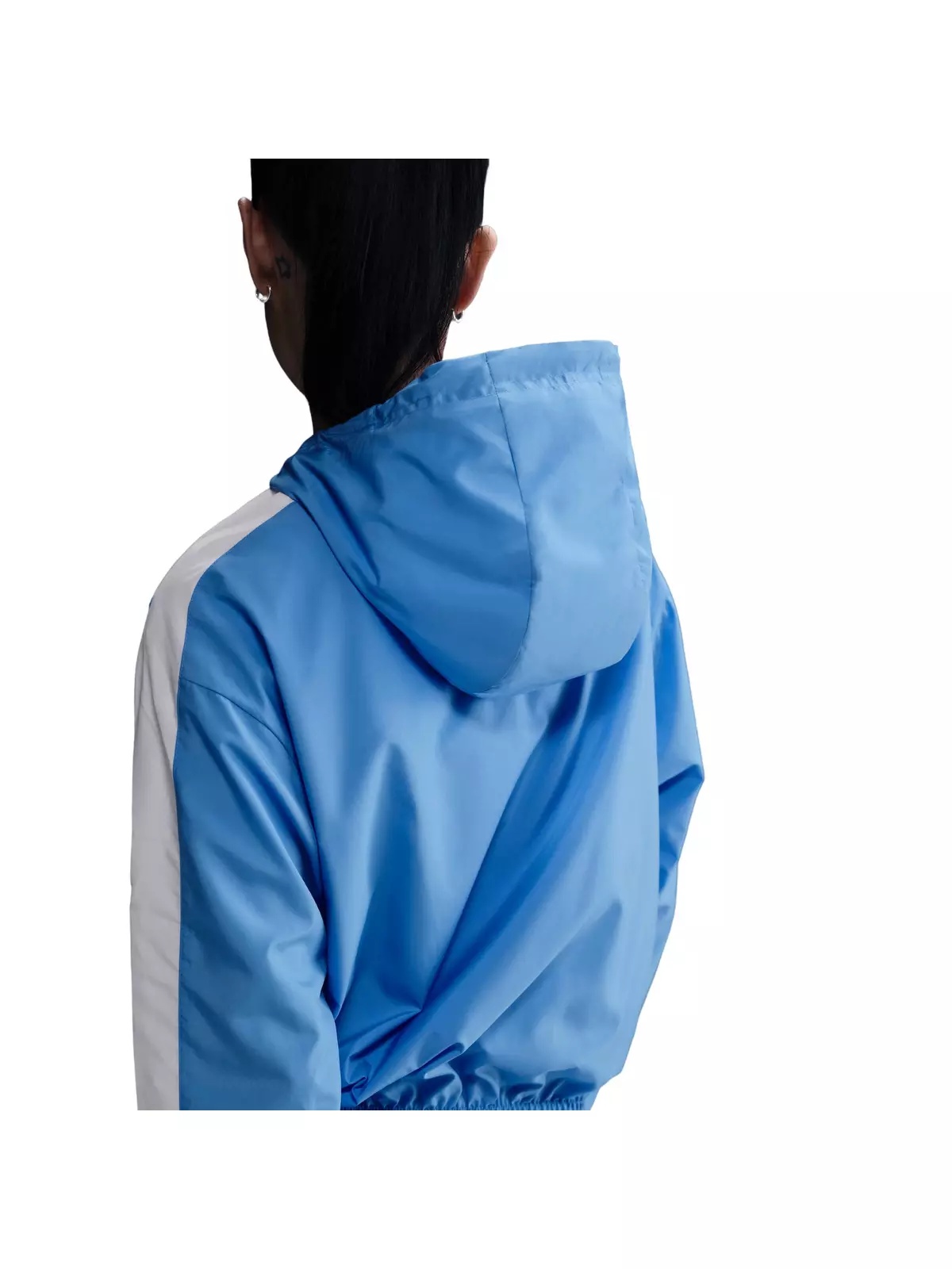 Women's Sportswear Classic Wovens Loose UV Hooded Jacket - Blue - 2