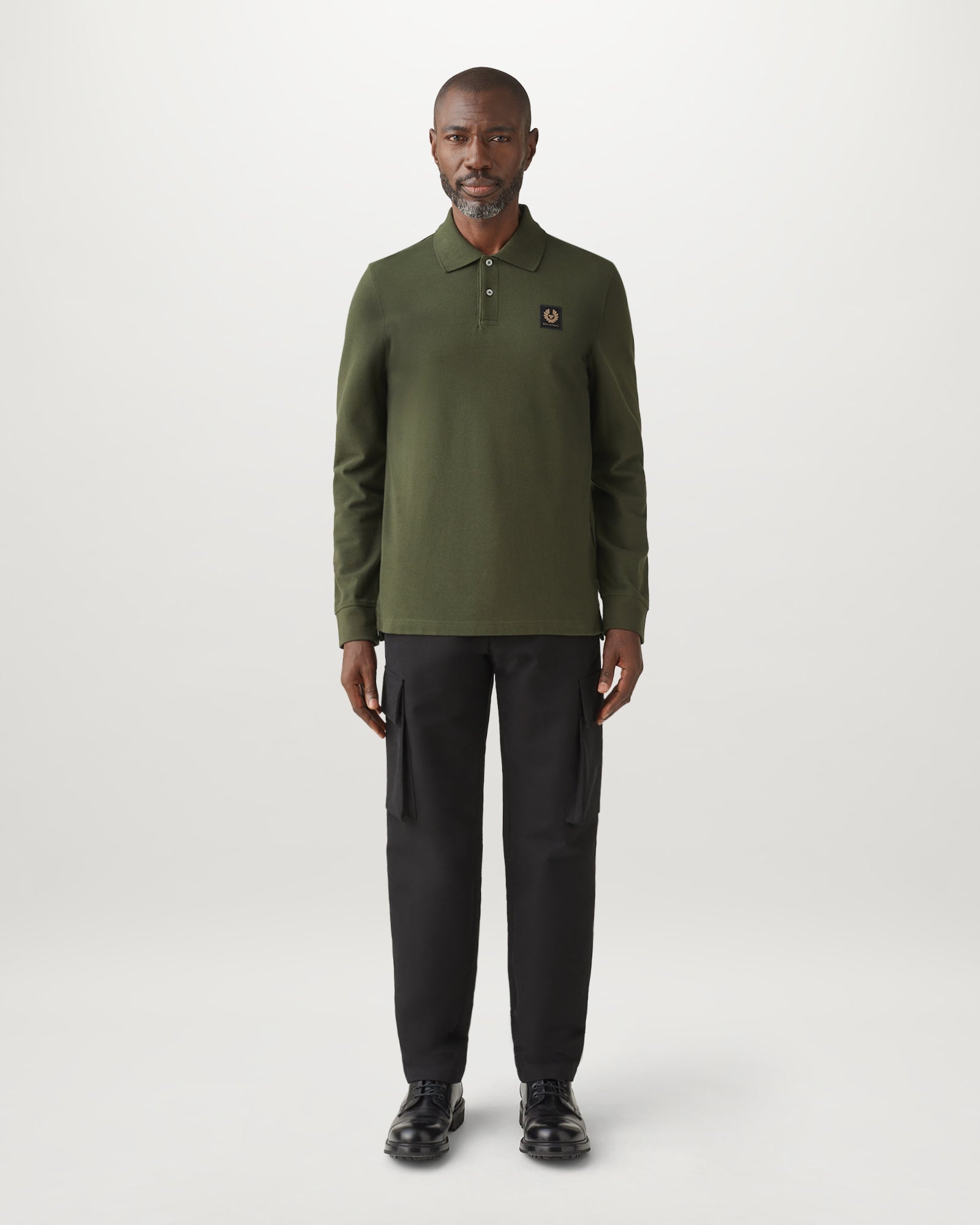 BELSTAFF LONG SLEEVED POLO - 2