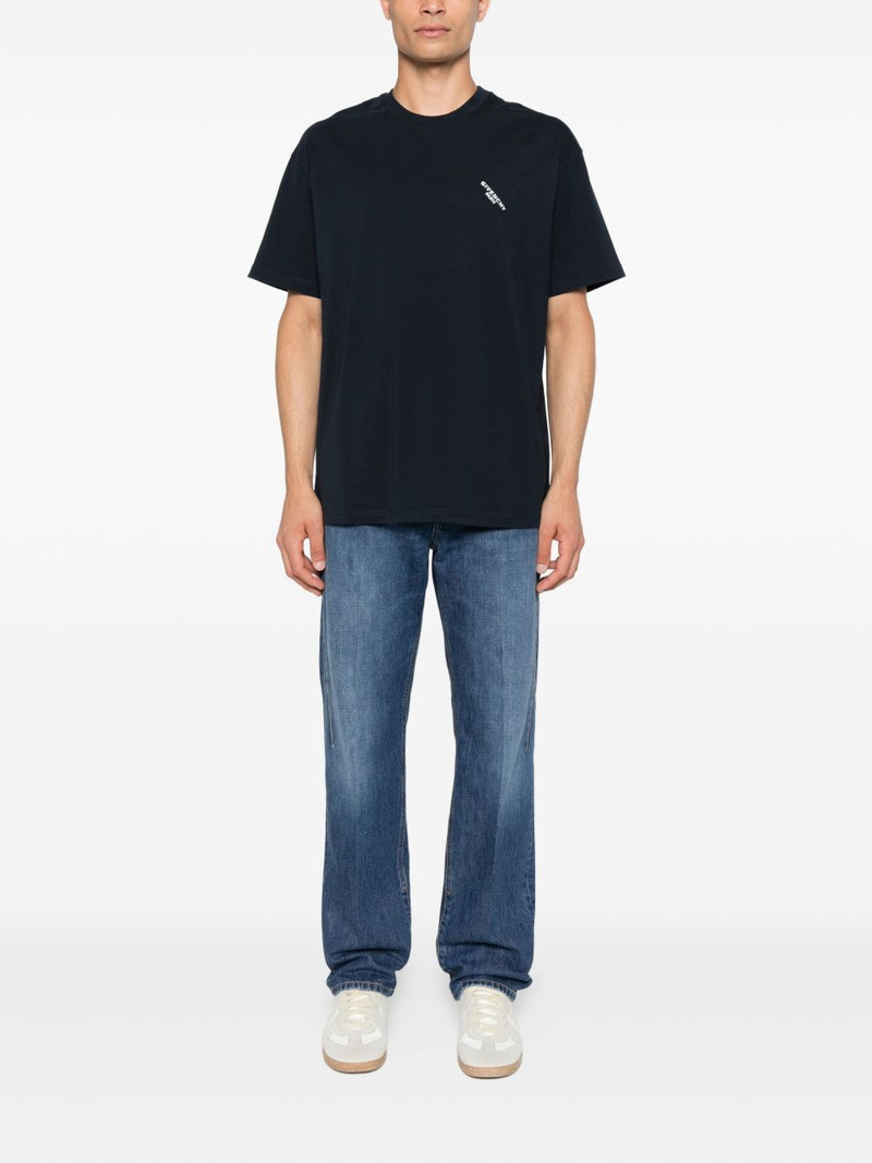 Givenchy logo-embroidered cotton T-shirt outlook