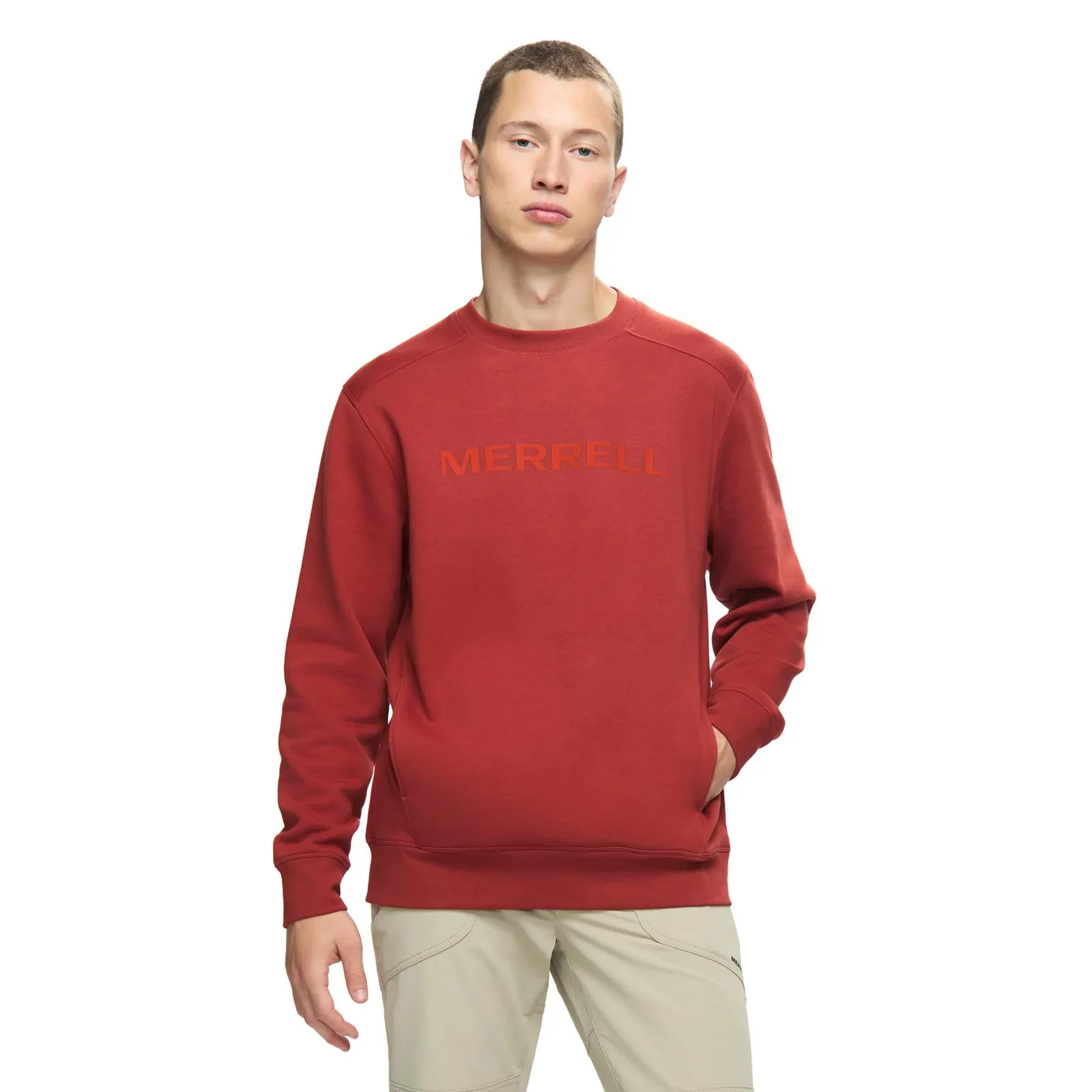 Men's Wolfhollow Graphic Crew Sweatshirt - 1
