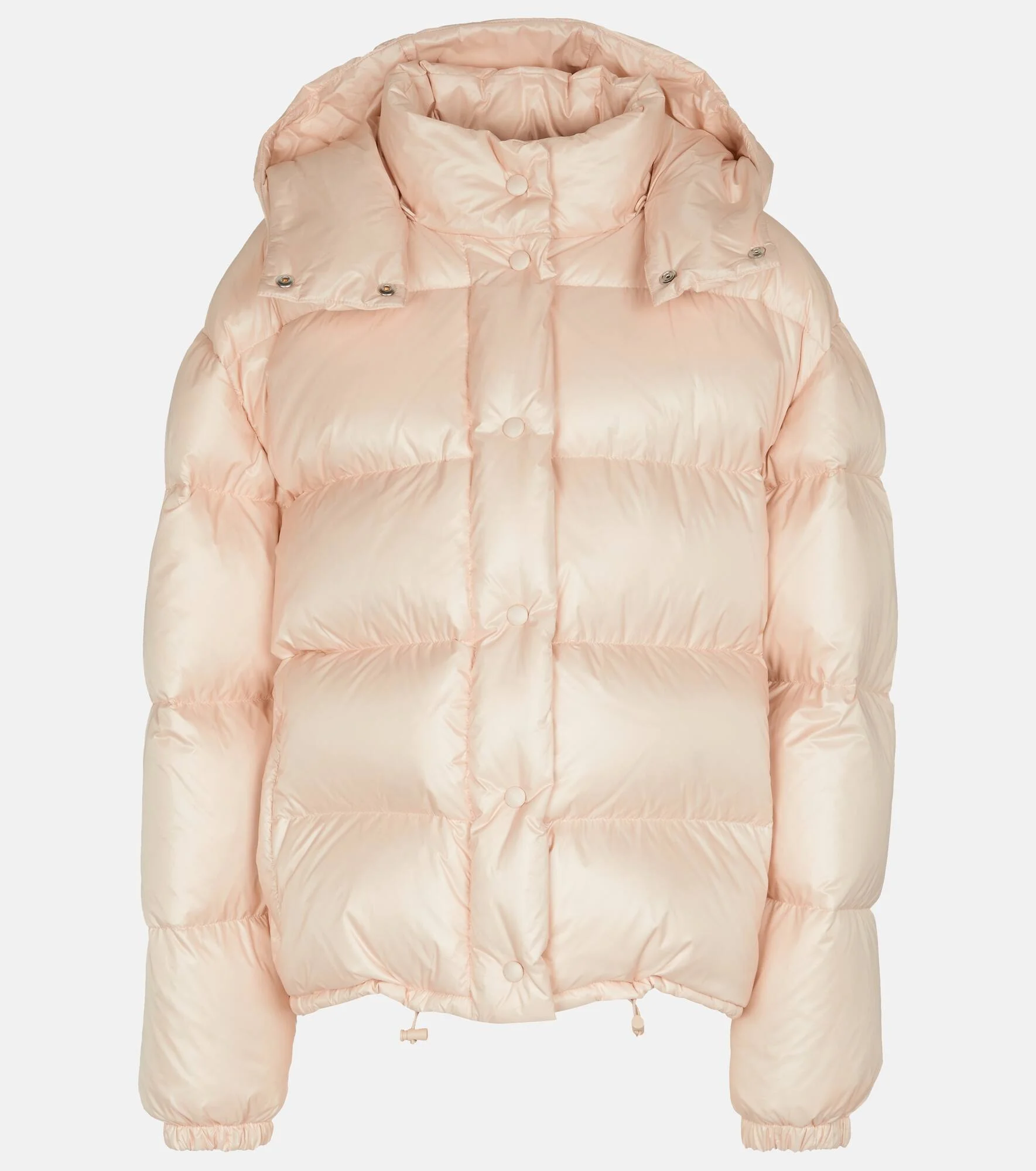 Nylon quilted down jacket - 1