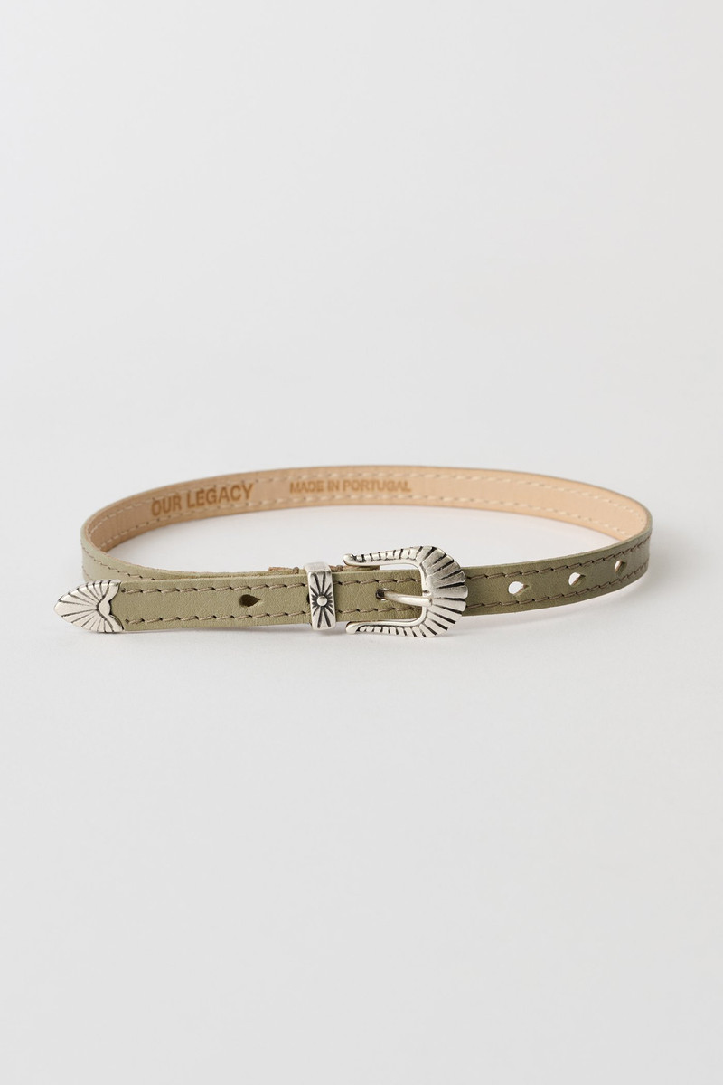 Our Legacy Cowboy Wrap Around Pomice Grey Fluid Calfskin outlook