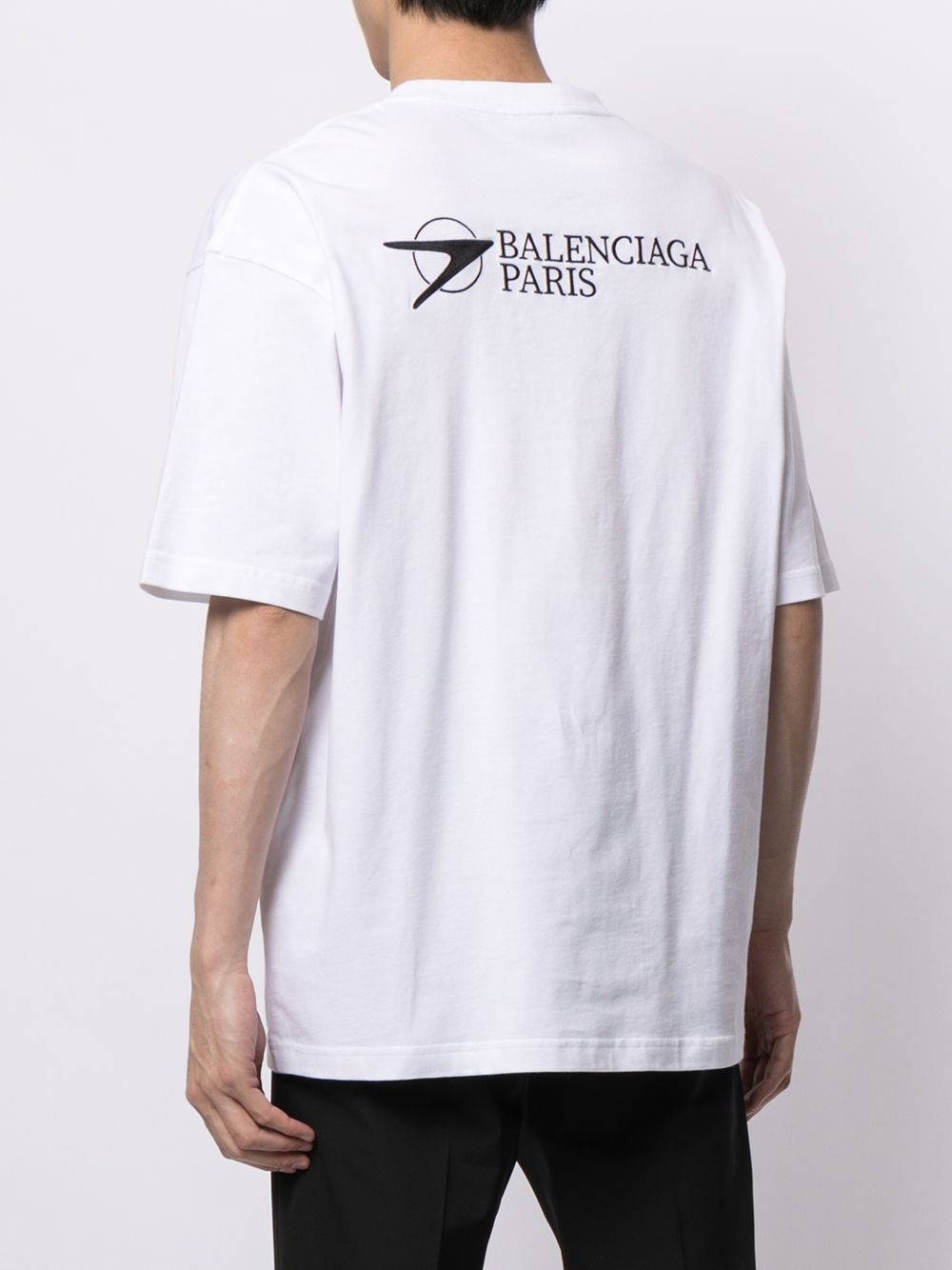 logo-embroidered T-shirt - 4