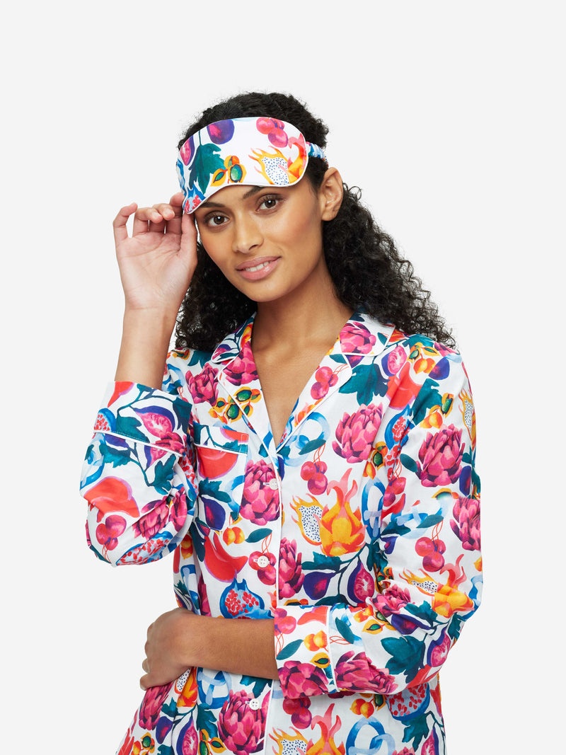 Eye Mask Ledbury 50 Cotton Batiste White - 2