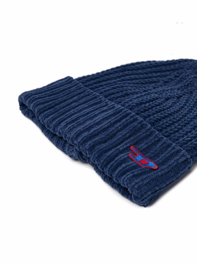 Diesel ribbed-knit beanie outlook