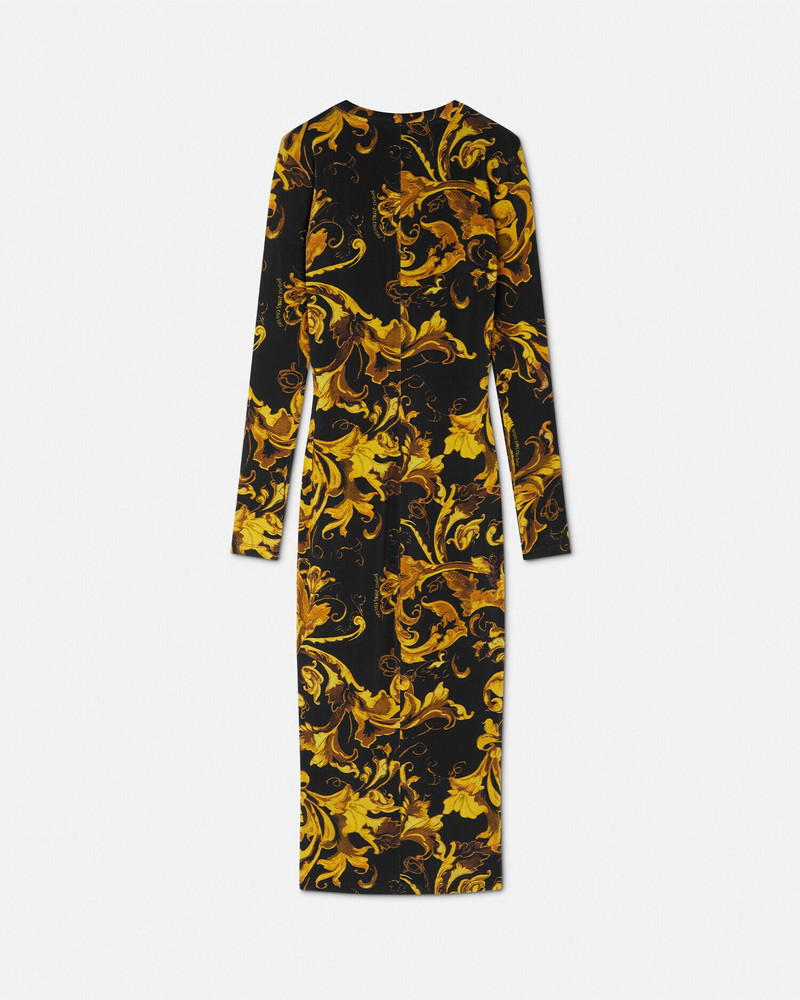 Porcelain Barocco Long Dress 3