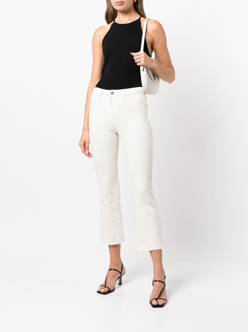 Kendra cropped flared jeans - 2